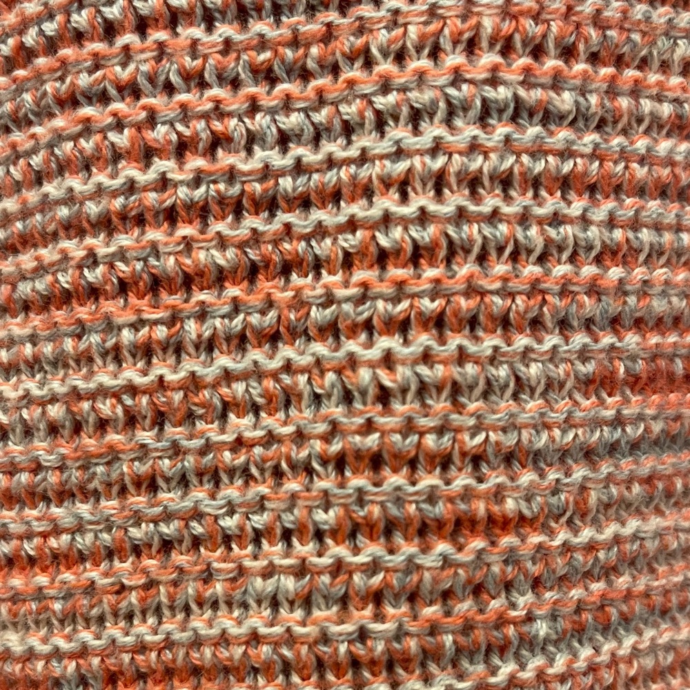 Old Navy Women's Coral Striped Sweater - Picture 3 of 8